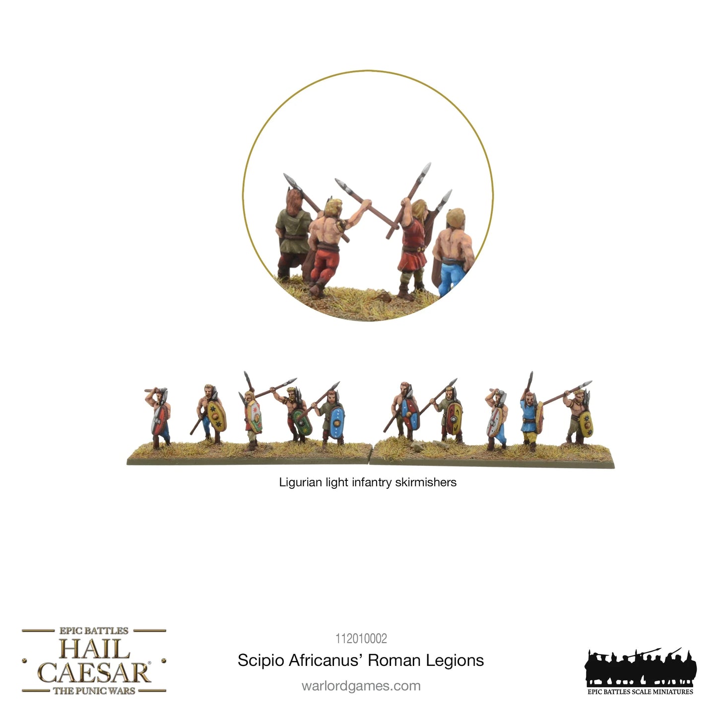 Hail Caesar Epic Battles: Scipio Africanus’ Roman Legions - 112010002