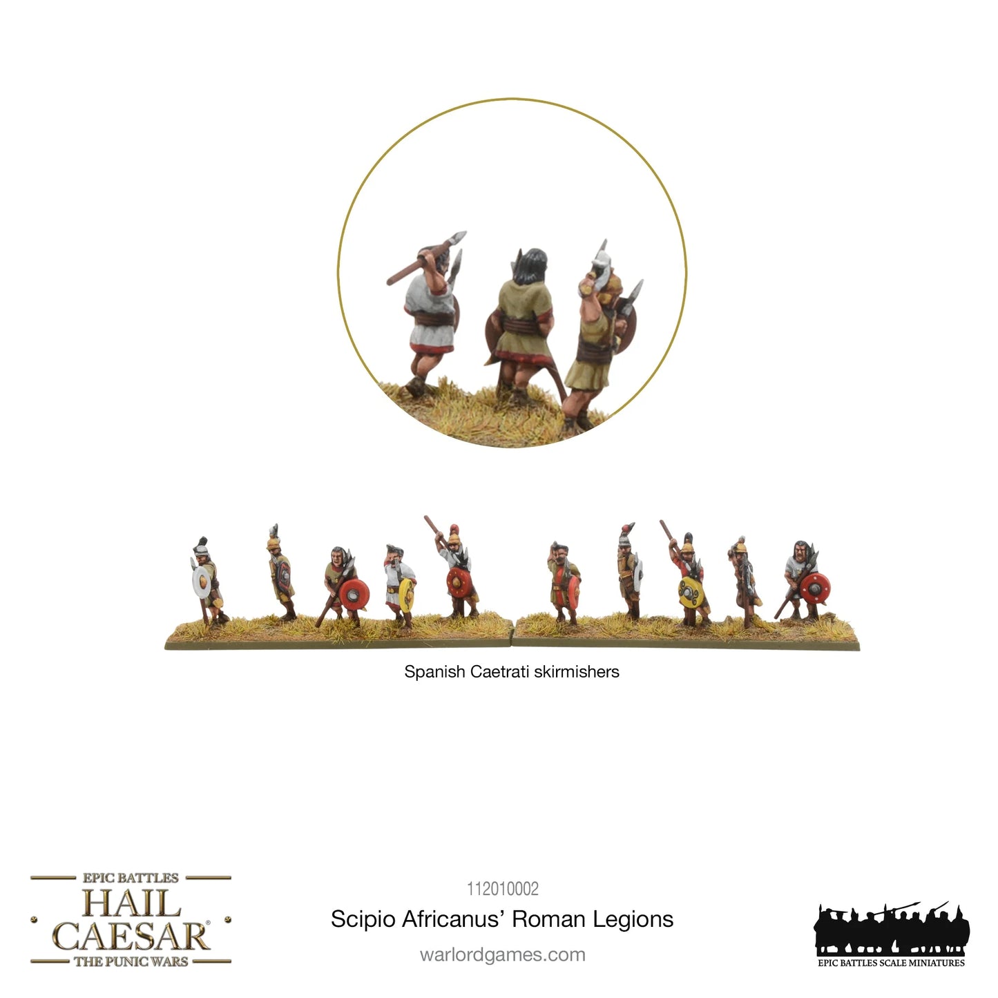 Hail Caesar Epic Battles: Scipio Africanus’ Roman Legions - 112010002