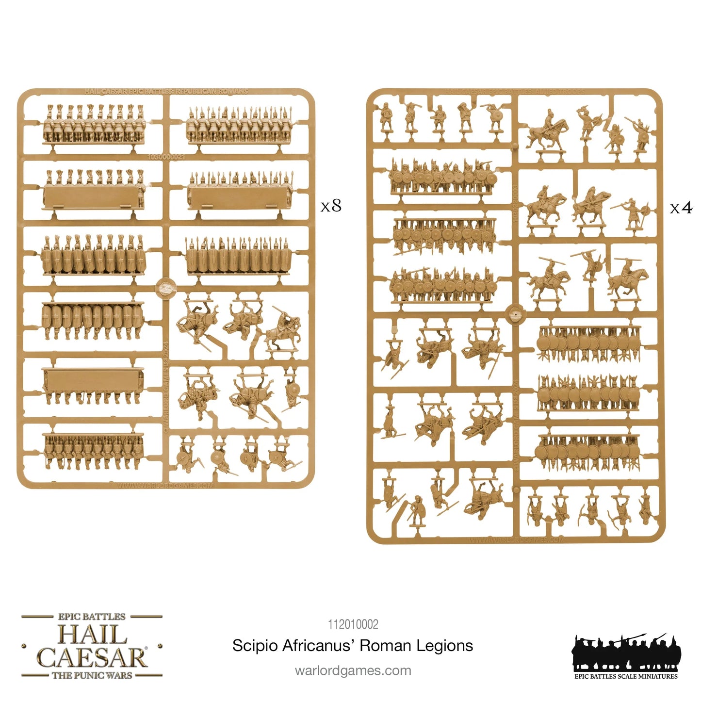 Hail Caesar Epic Battles: Scipio Africanus’ Roman Legions - 112010002