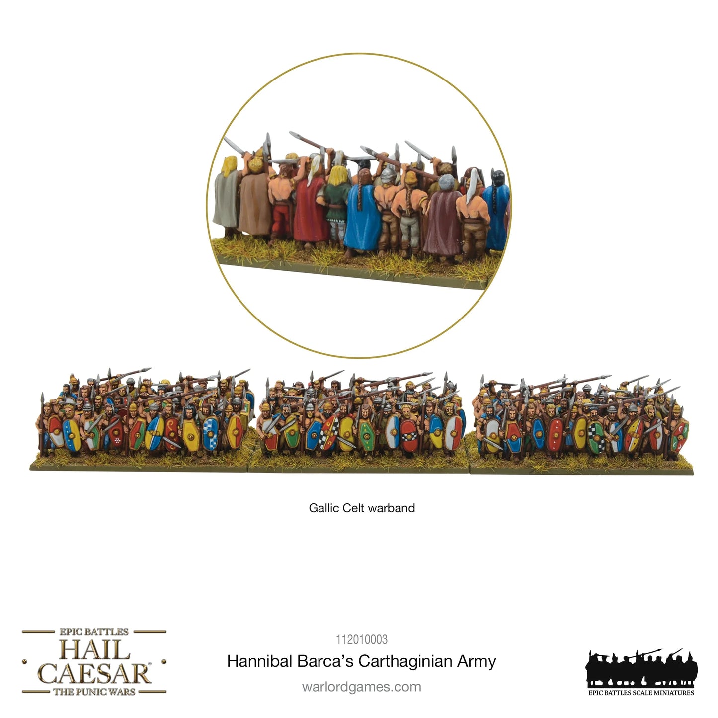 Hail Caesar Epic Battles: Hannibal Barca's Carthaginian Army - 112010003