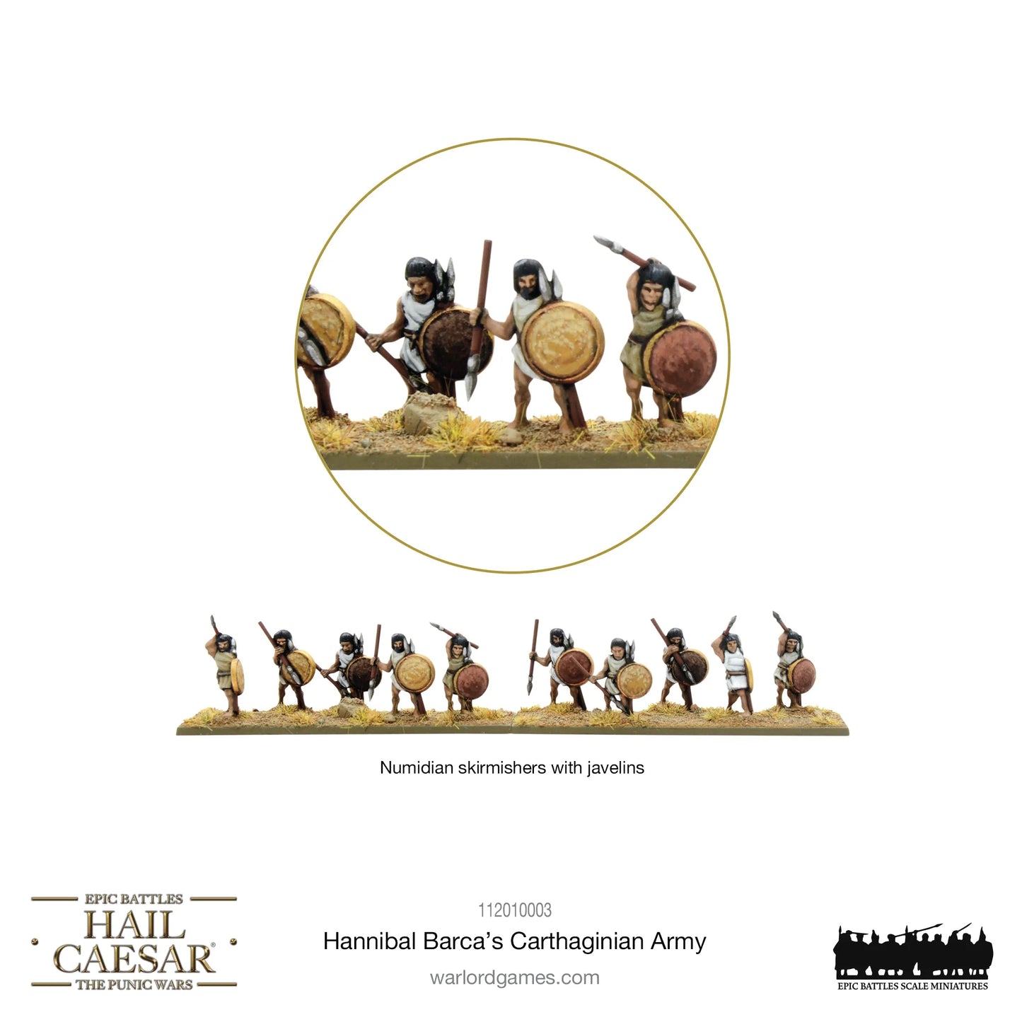 Hail Caesar Epic Battles: Hannibal Barca's Carthaginian Army - 112010003