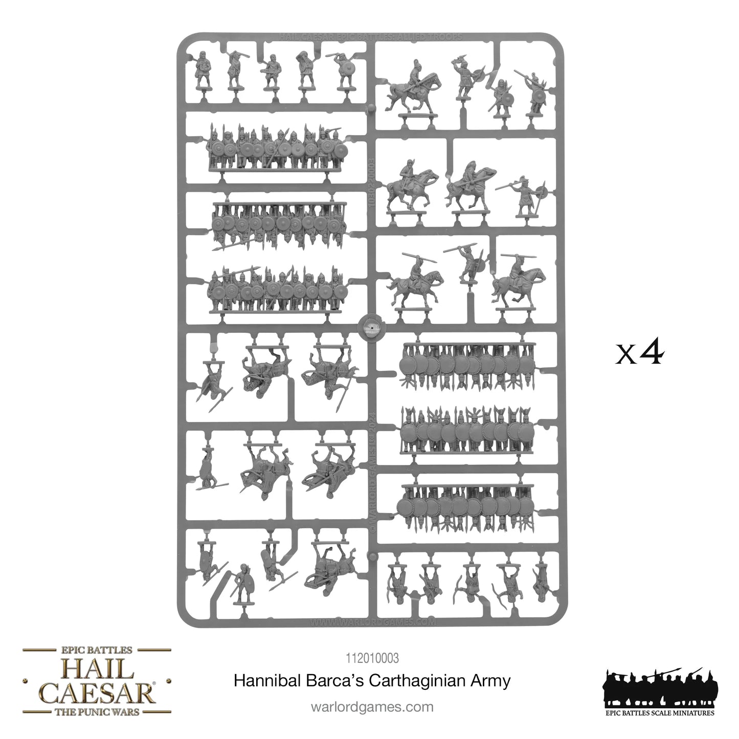 Hail Caesar Epic Battles: Hannibal Barca's Carthaginian Army - 112010003