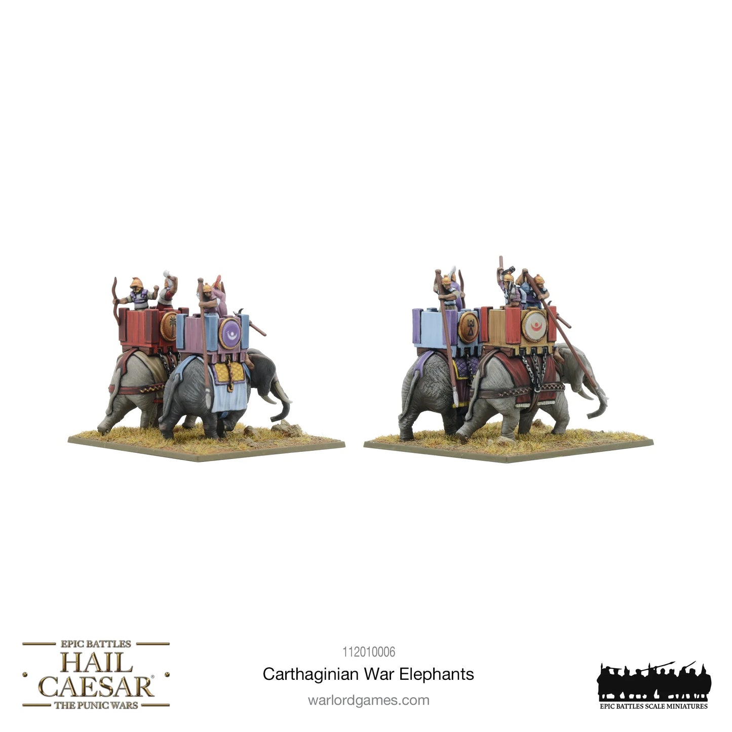 Hail Caesar Epic Battles: Carthaginian War Elephants - 112010006