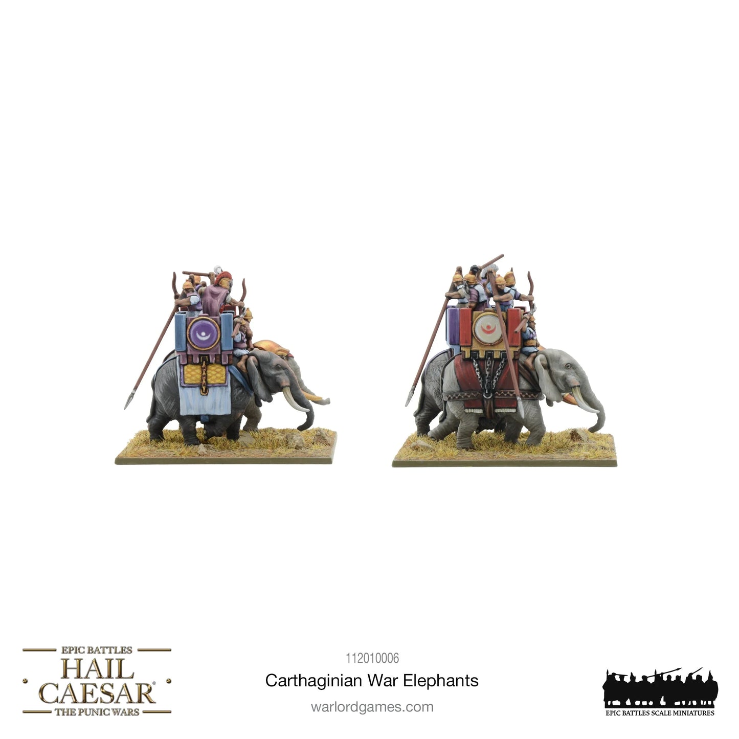 Hail Caesar Epic Battles: Carthaginian War Elephants - 112010006