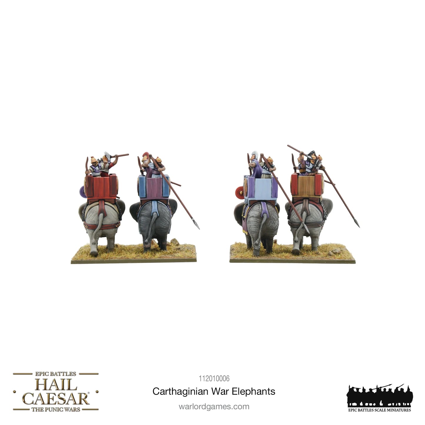 Hail Caesar Epic Battles: Carthaginian War Elephants - 112010006