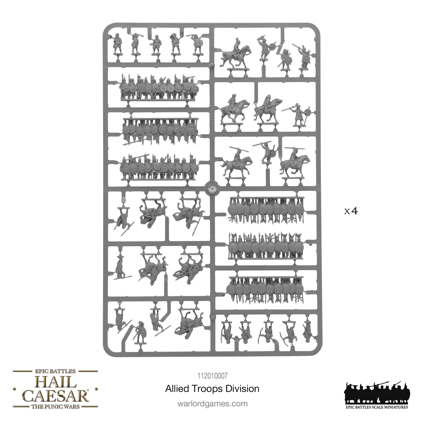 Hail Caesar Epic Battles: Allied Troops Division - 112010007