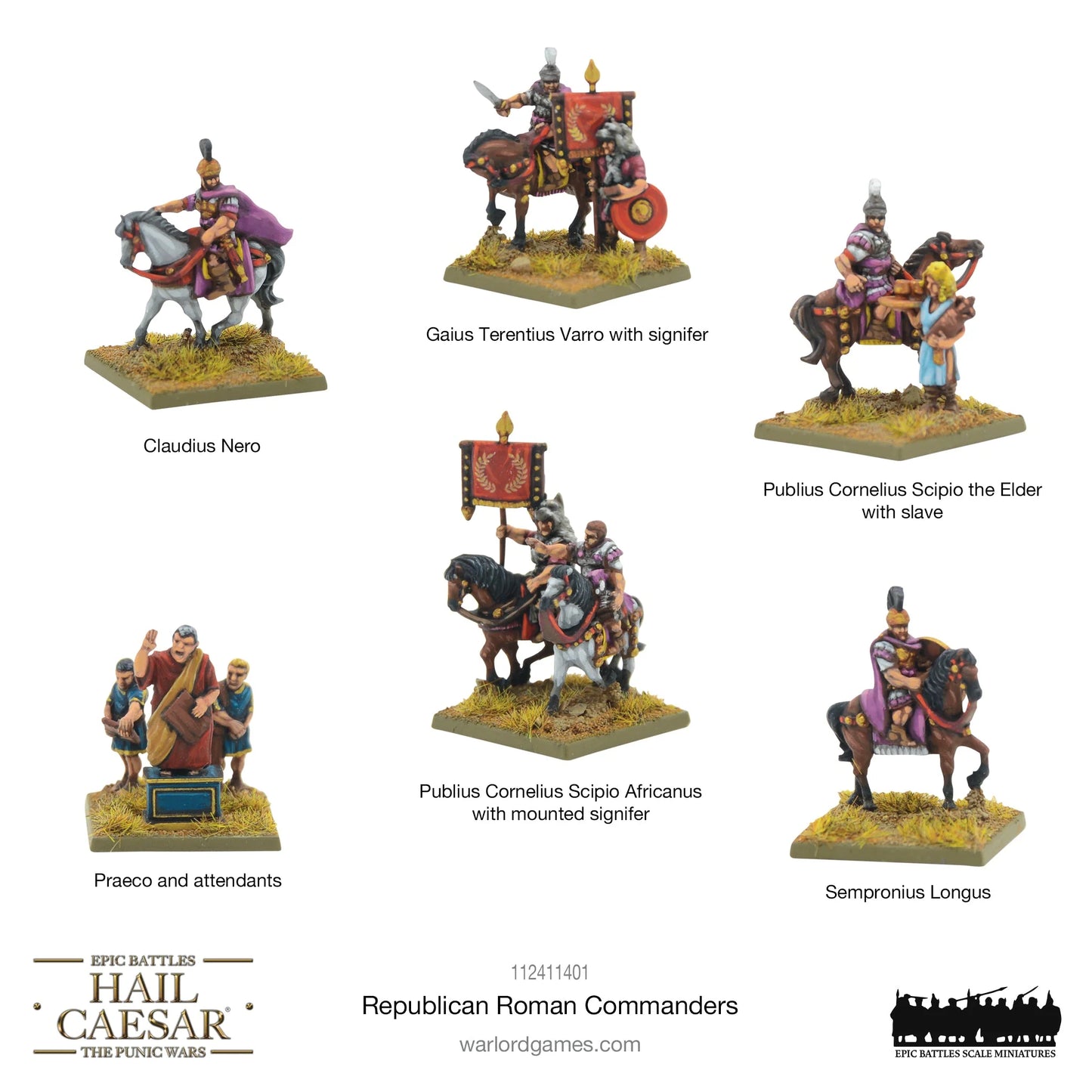 Hail Caesar Epic Battles: Republican Roman Commanders - 112411401