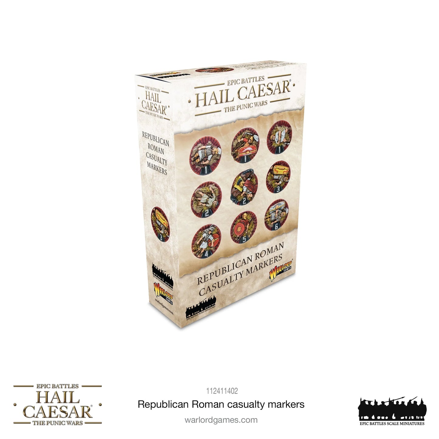 Hail Caesar Epic Battles: Republican Roman Casualty Markers - 112411402