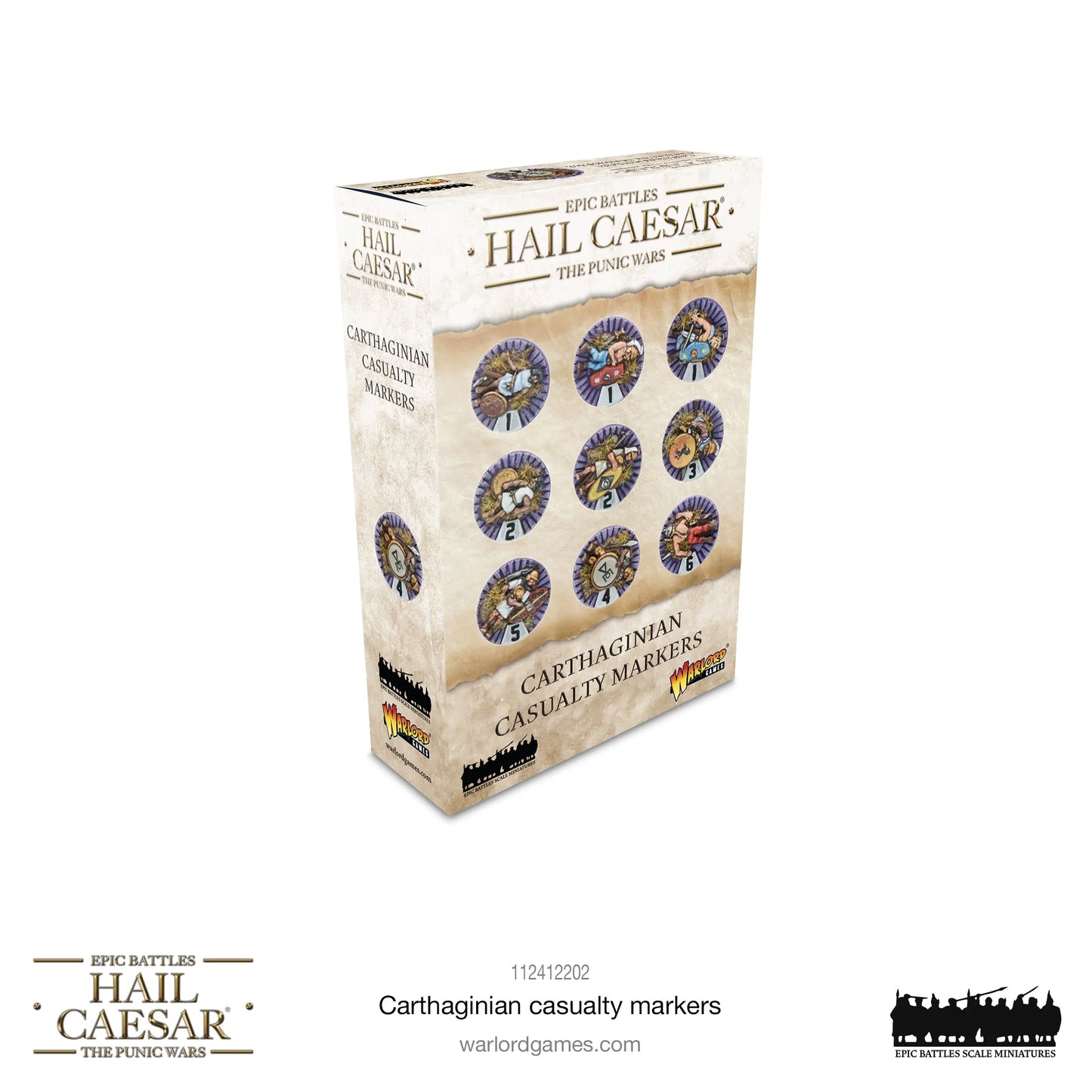 Hail Caesar Epic Battles: Carthaginian Casualty Markers - 112412202