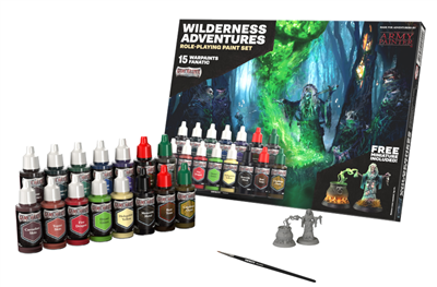The Army Painter: Warpaints Fanatic: The Army Painter - Wilderness Adventures RPG Paint Set (GM1010)