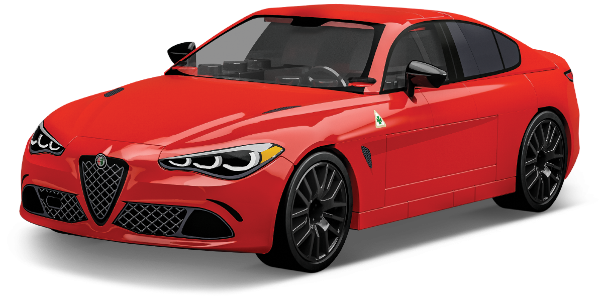 Cobi 24604 - Autos im Maßstab 1:35  - Alfa Romeo Giulia Quadrifoglio