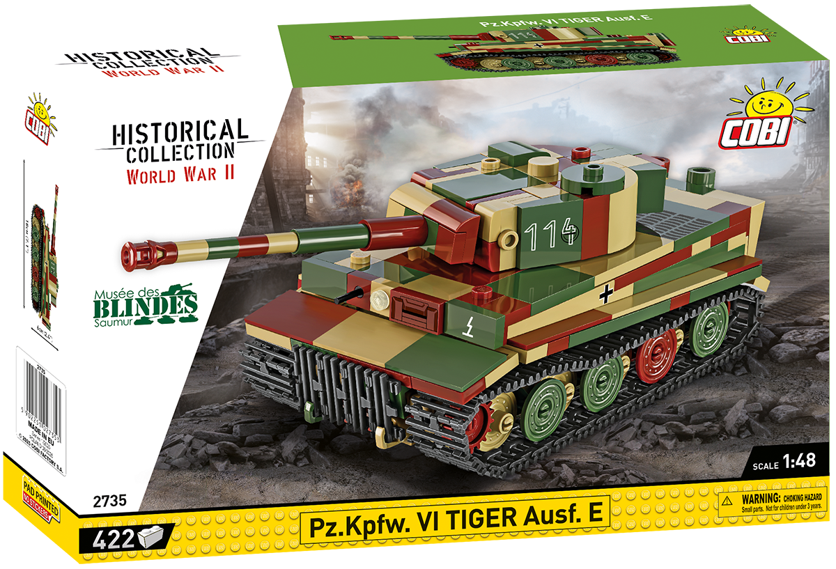 Cobi 2735 - HC WWII - Maßstab 1:48 - Pz.Kpfw. VI Tiger Ausf.E