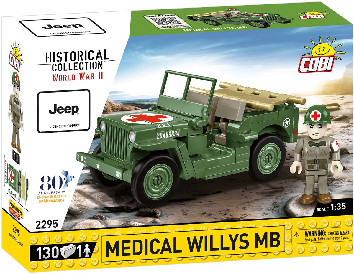 Cobi 2295 - Historical Collection - Medical Willys MB