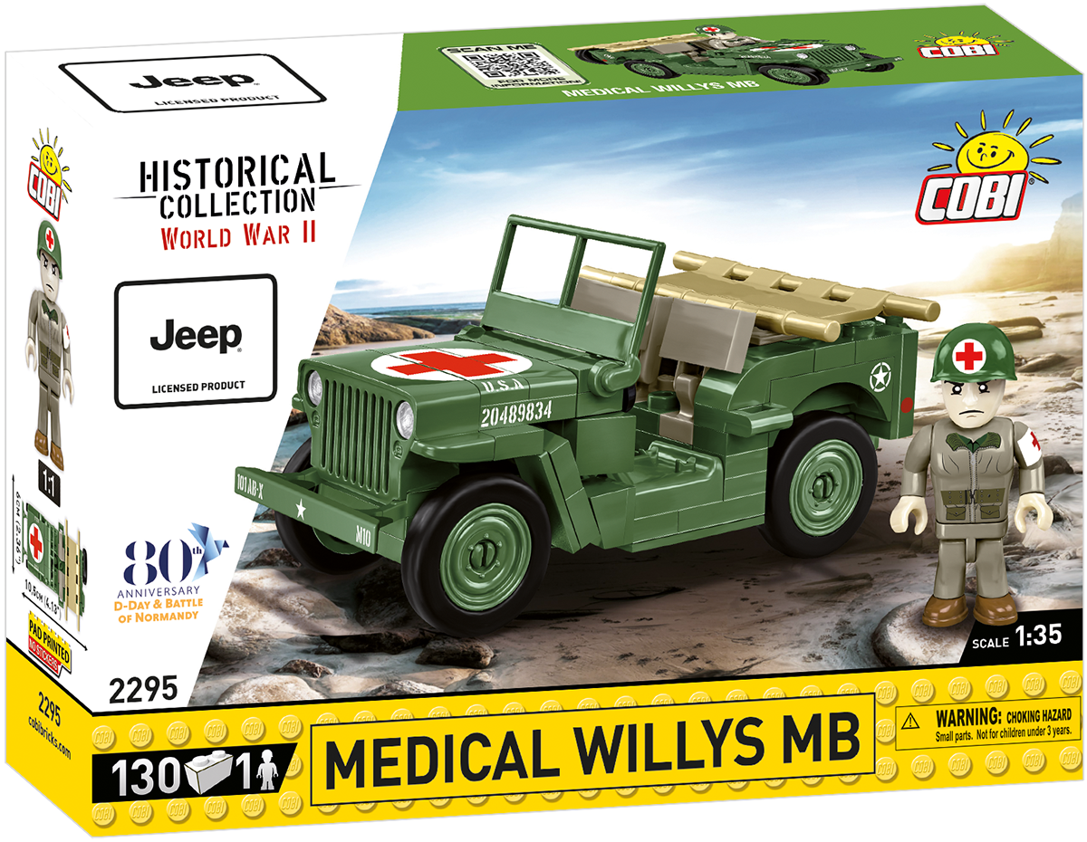 Cobi 2295 - Historical Collection - Medical Willys MB