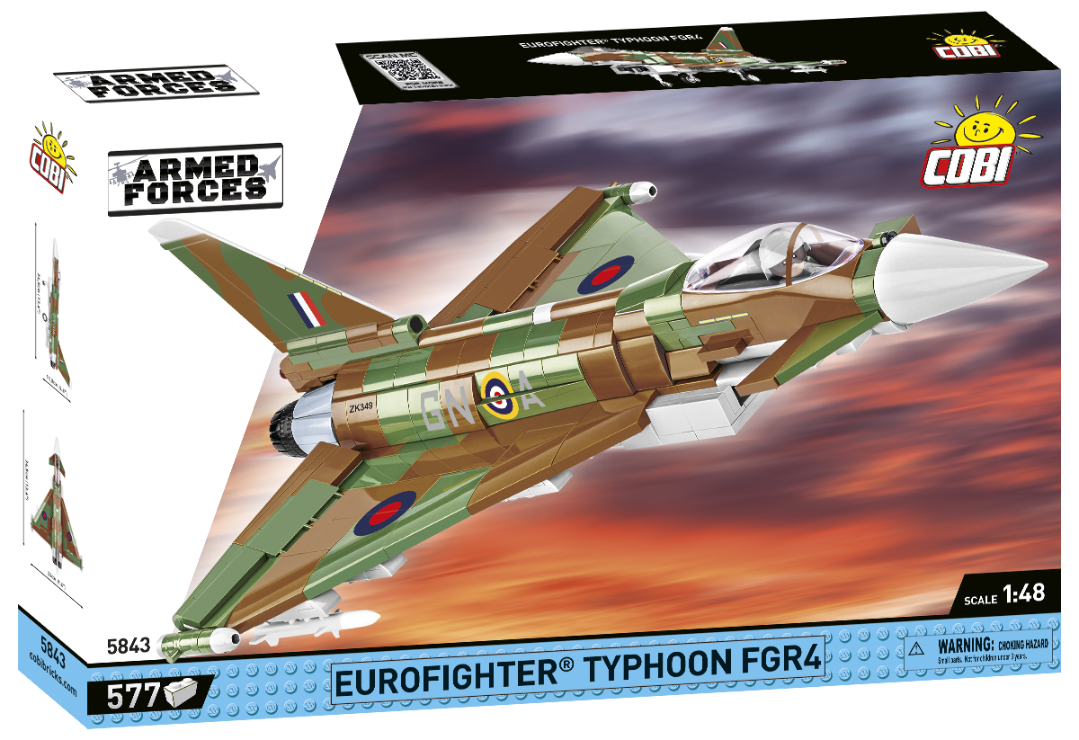 Cobi 5843 - Armed Forces - Eurofighter Typhoon FGR4 "GiNA"