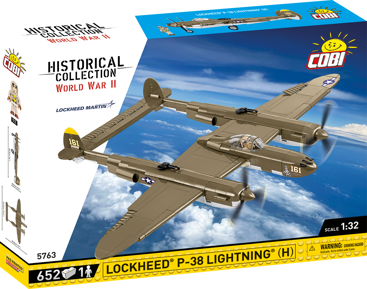 Cobi 5762 - HC WWII - Maßstab 1:32 - Lockheed P-38H Lightning