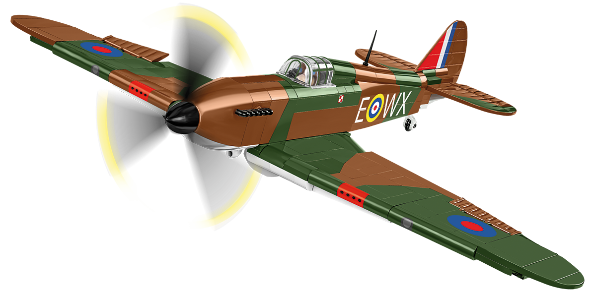 Cobi 5762 - HC WWII - Maßstab 1:32 - Hawker Hurricane (No.302 Sqn.RAF)