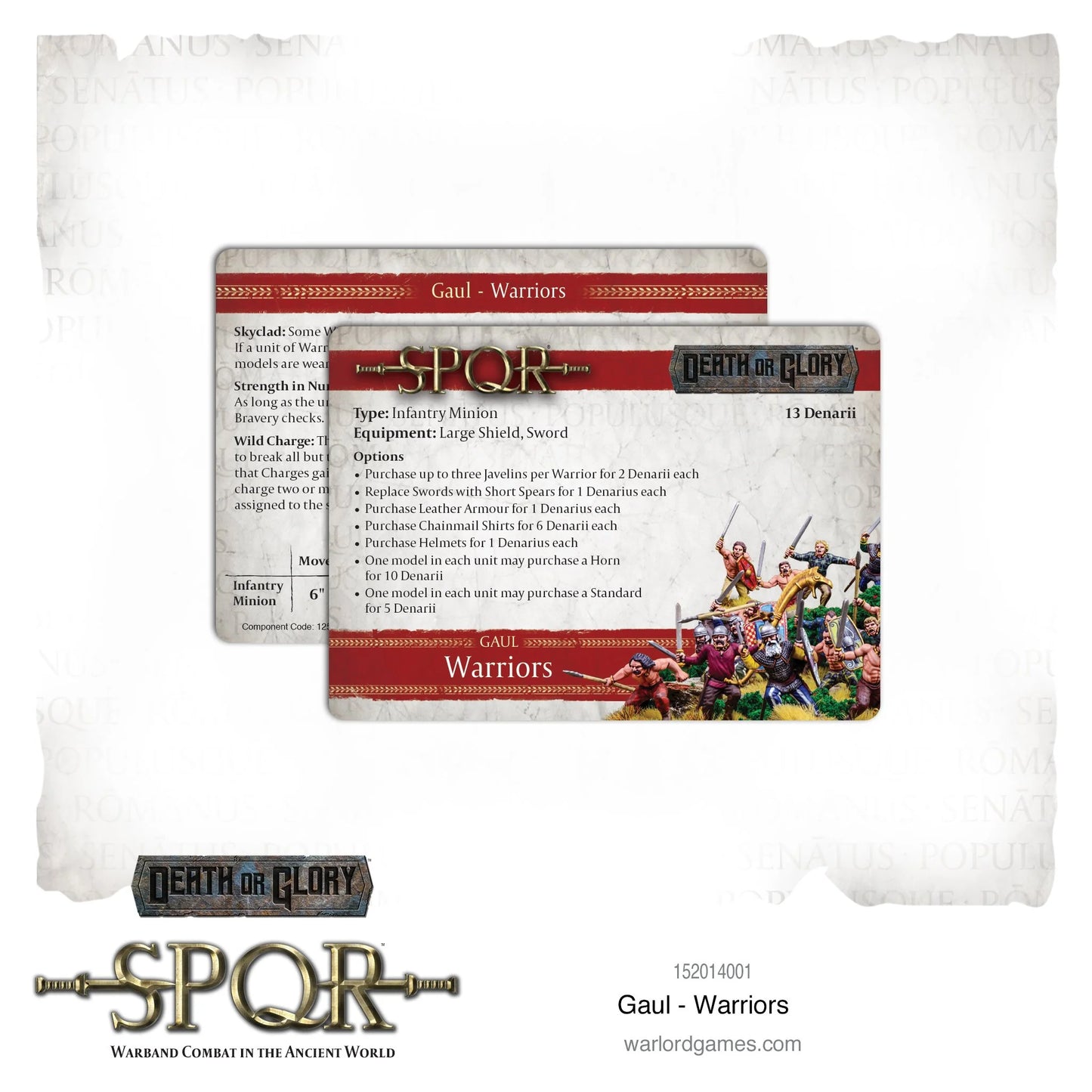 SPQR: Gaul - Warriors - 152014001