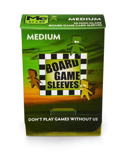 Board Games Sleeves - Non-Glare - Medium (57x89mm) - 50 Pcs