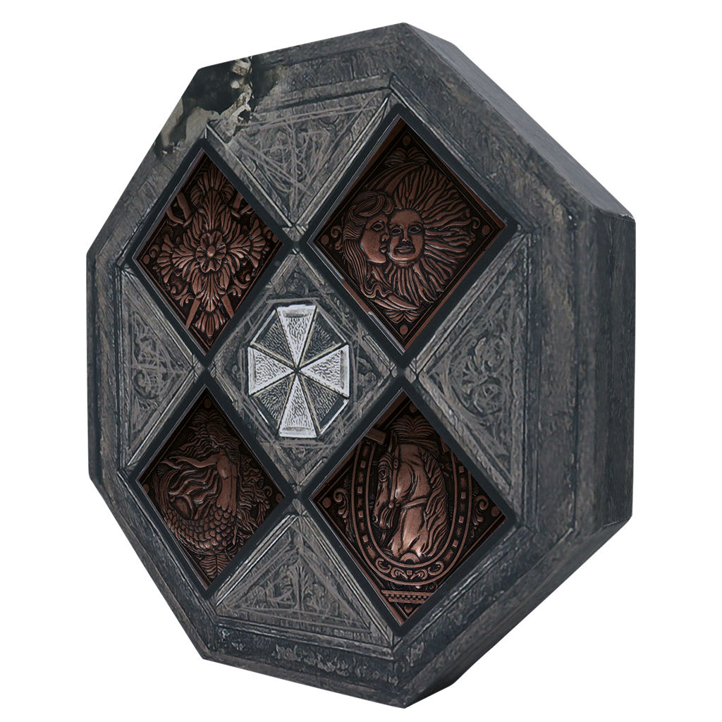 Resident Evil VIII Replica House Crest Set