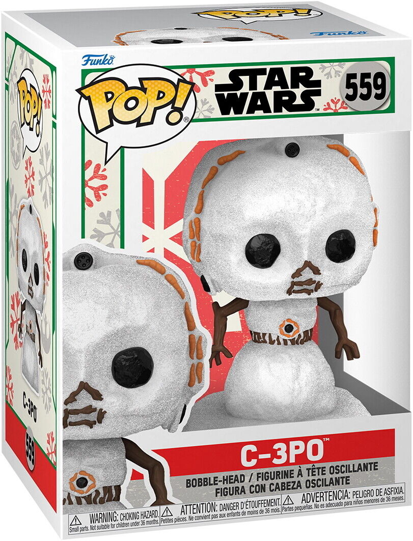 Funko POP! Star Wars Series: Holiday C-3PO #559