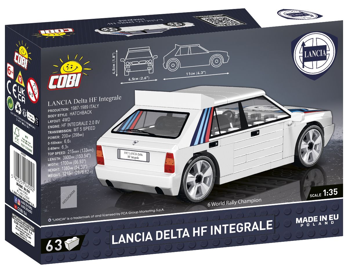 Cobi 24509 - Youngtimer Collection - Lancia Delta HF Integrale