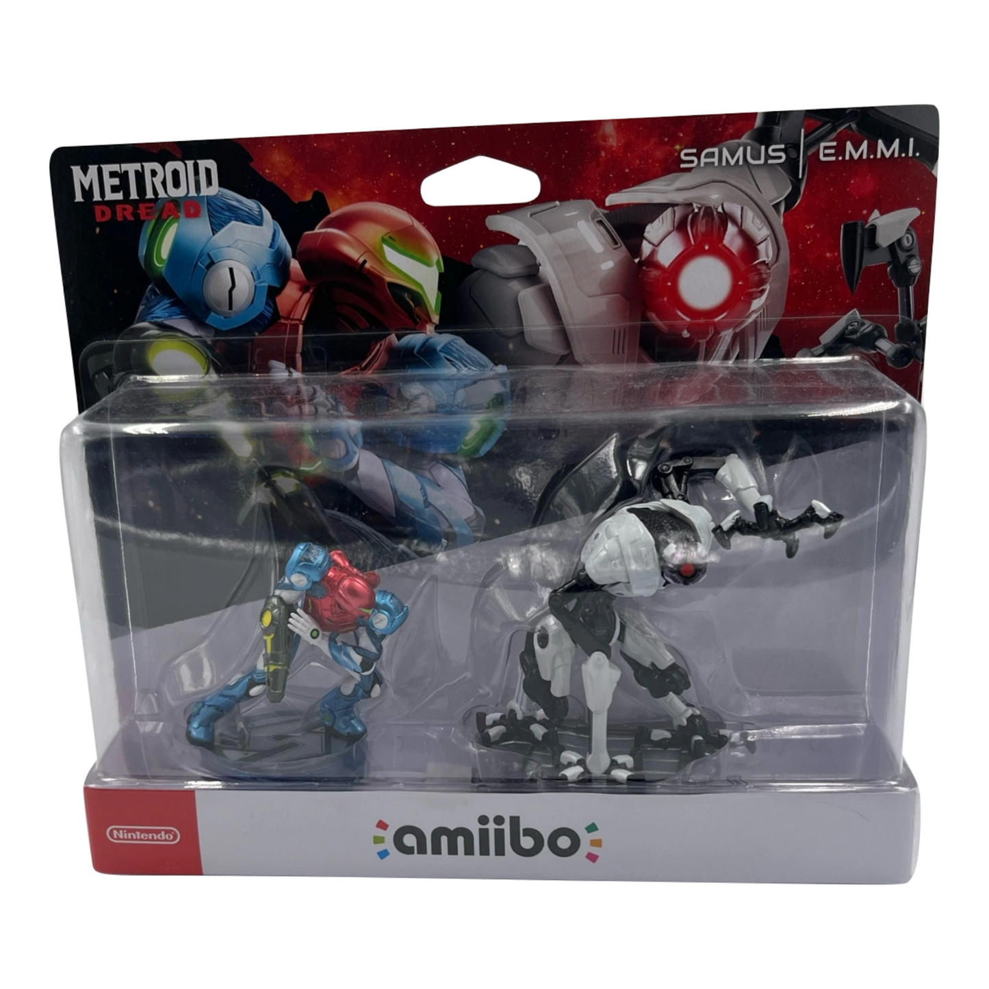 Nintendo Amiibo Metroid Dread Samus & E.M.M.I. 2 in 1 Pack