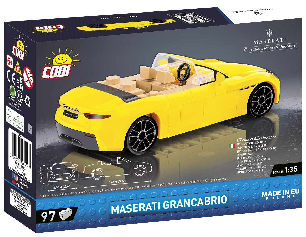 Cobi 24504 - Maserati - Maserati GranCabrio