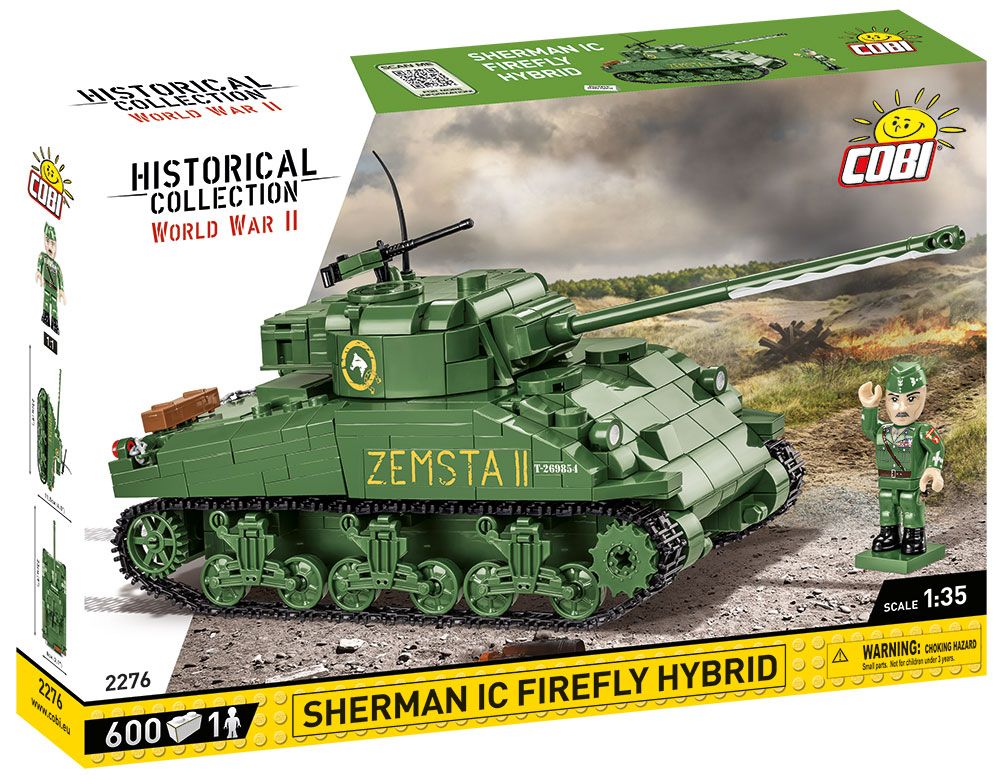 Cobi 2276 - Historical Collection - Sherman IC Firefly Hybrid