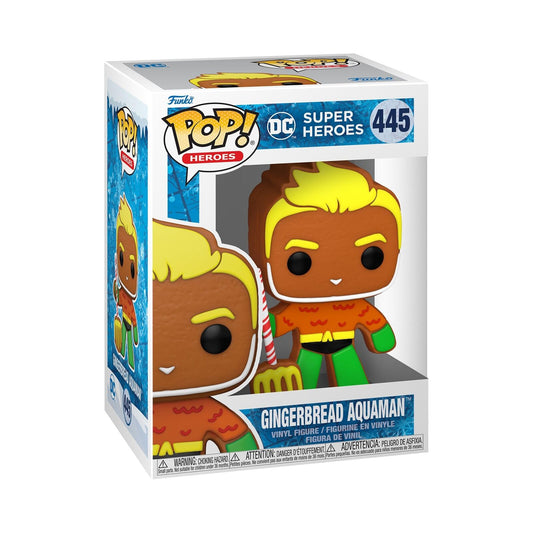 Funko POP! Heroes: DC Super Heroes - Gingerbread Aquaman #445