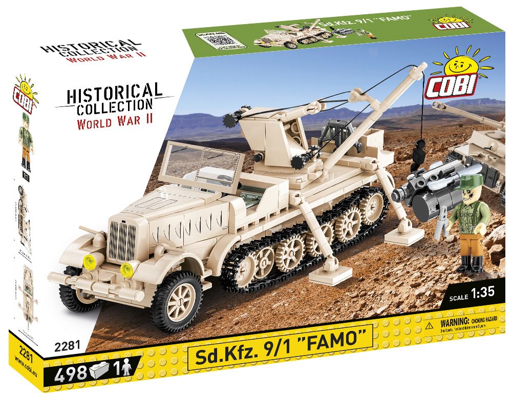 Cobi 2281 - Historical Collection -  Sd.Kfz. 9/1 Famo