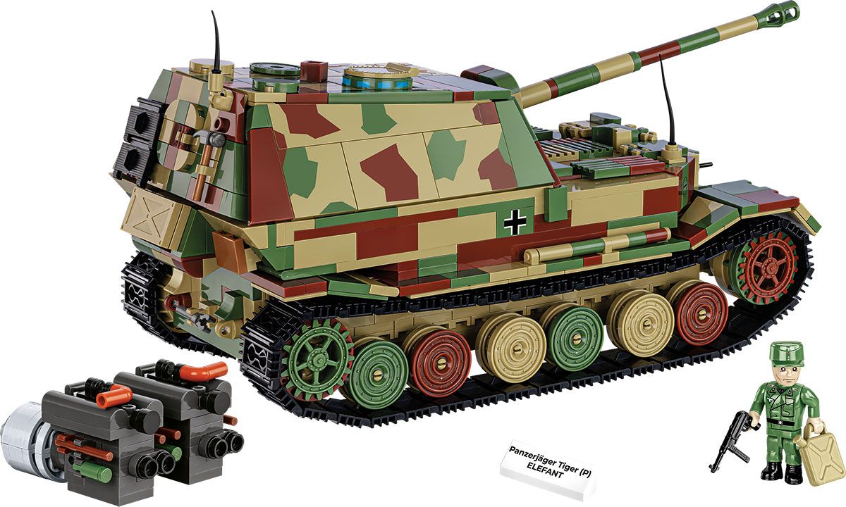 Cobi 2582 - Historical Collection - Panzerjäger Tiger (P) Elefant