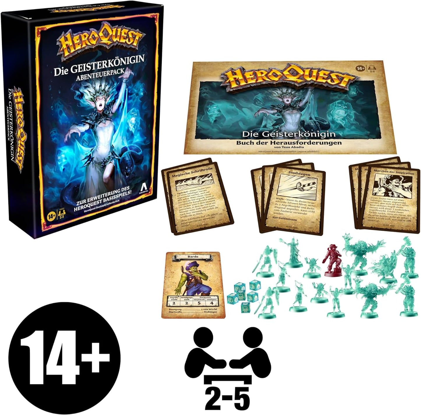 Heroquest - Abenteuerpack „Die Geisterkönigin“ - DE