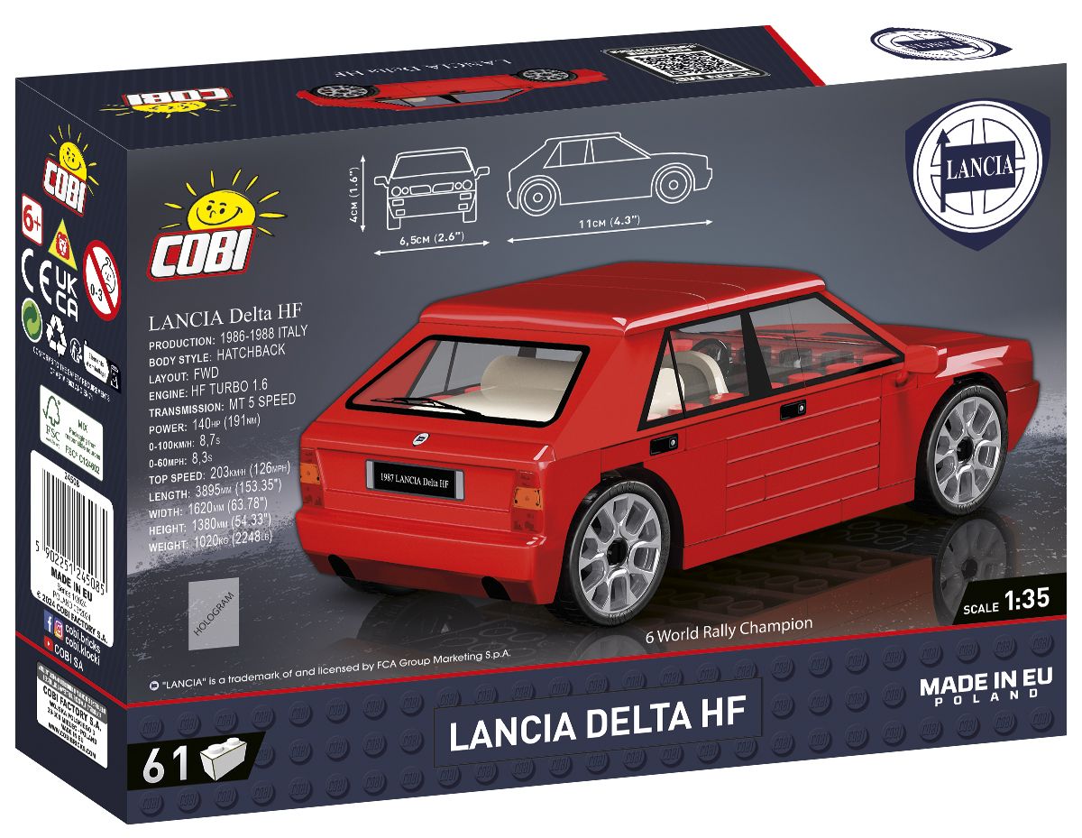 Cobi 24508 - Youngtimer Collection - Lancia Delta HF