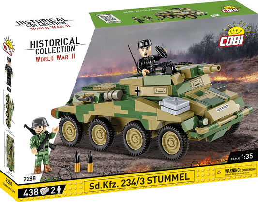 Cobi 2288 - Historical Collection - Sd.Kfz. 234/3 Stummel