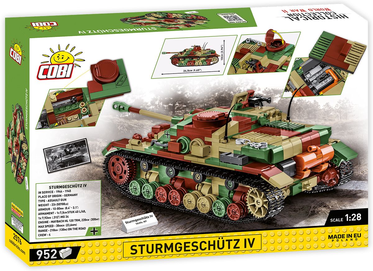 Cobi 2576 - Historical Collection - Sturmgeschütz IV Sd.Kfz.167