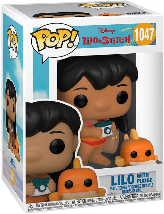 Funko POP! Disney Lilo & Stitch - Lilo with Pudge #1047