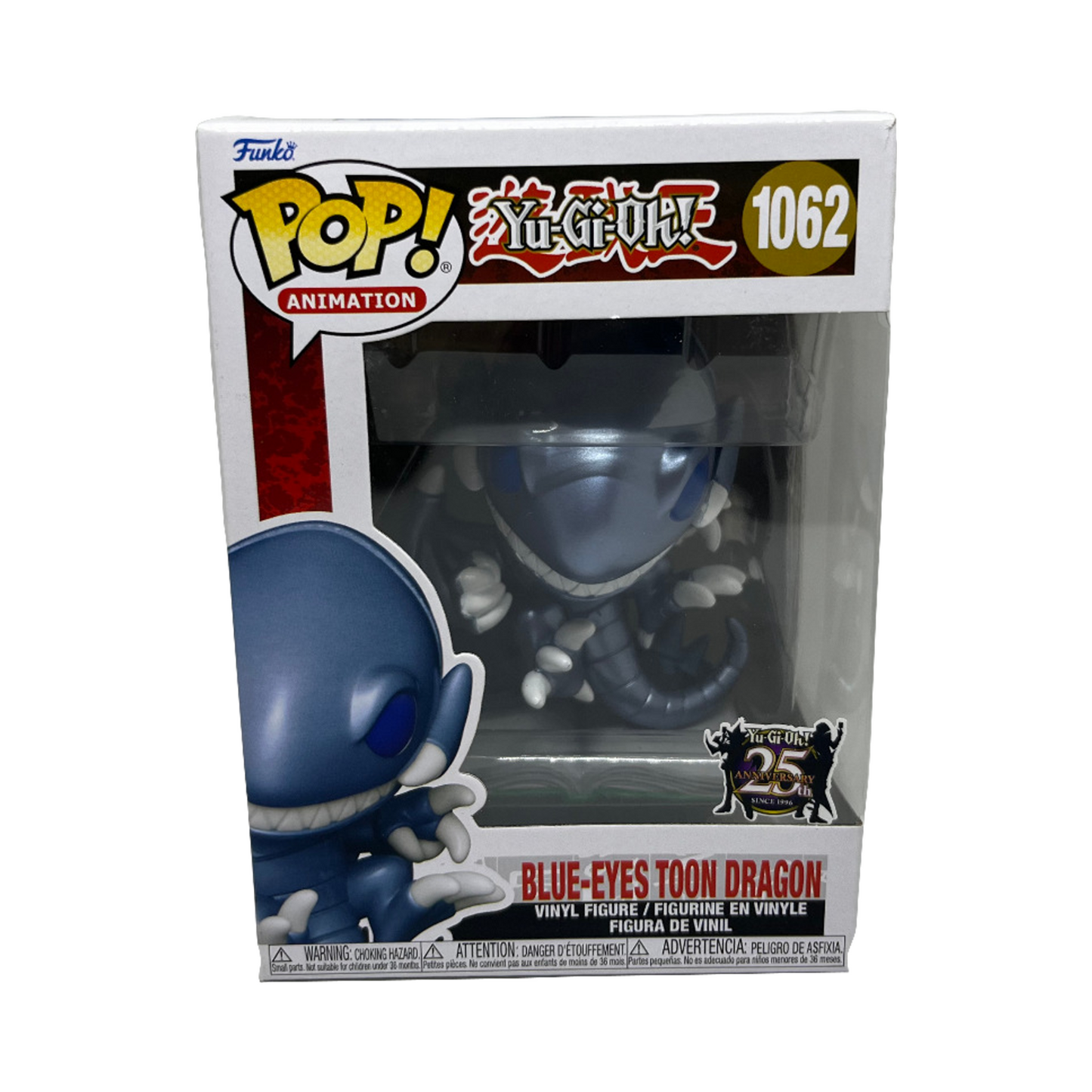 Funko POP! Yu-Gi-Oh! #1062 Blue-Eyes Toon Dragon 25 Anniversary Special Edition