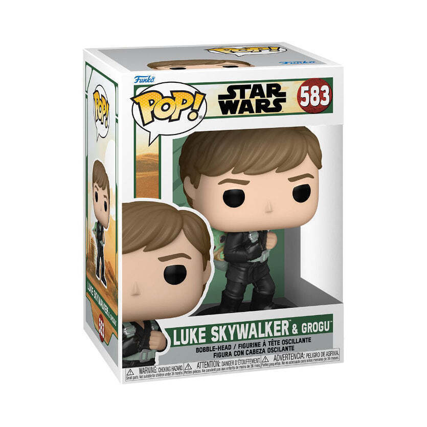 Funko POP! Star Wars: Luke Skywalker & Grogu #583