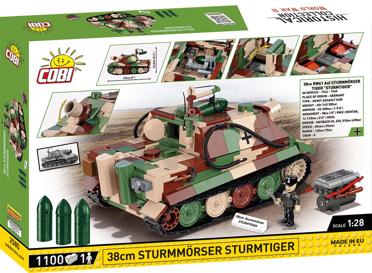 Cobi 2585 - Historical Collection - 38 cm Sturmmörser Sturmtiger