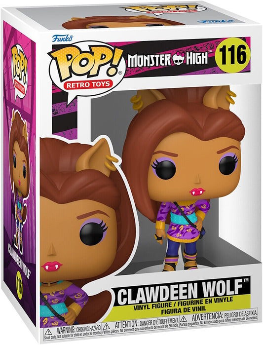 Funko POP! Retro Toys Series: Monster High - Clawdeen Wolf #116