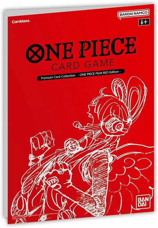 BANDAI One Piece Premium Card Collection Film Red Edition Folder Binder Limited Edition