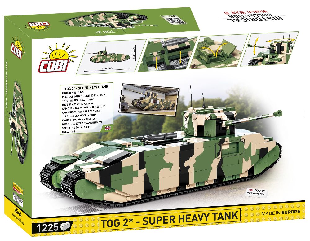 Cobi 2544 - Historical Collection - TOG II* - Super Heavy Tank