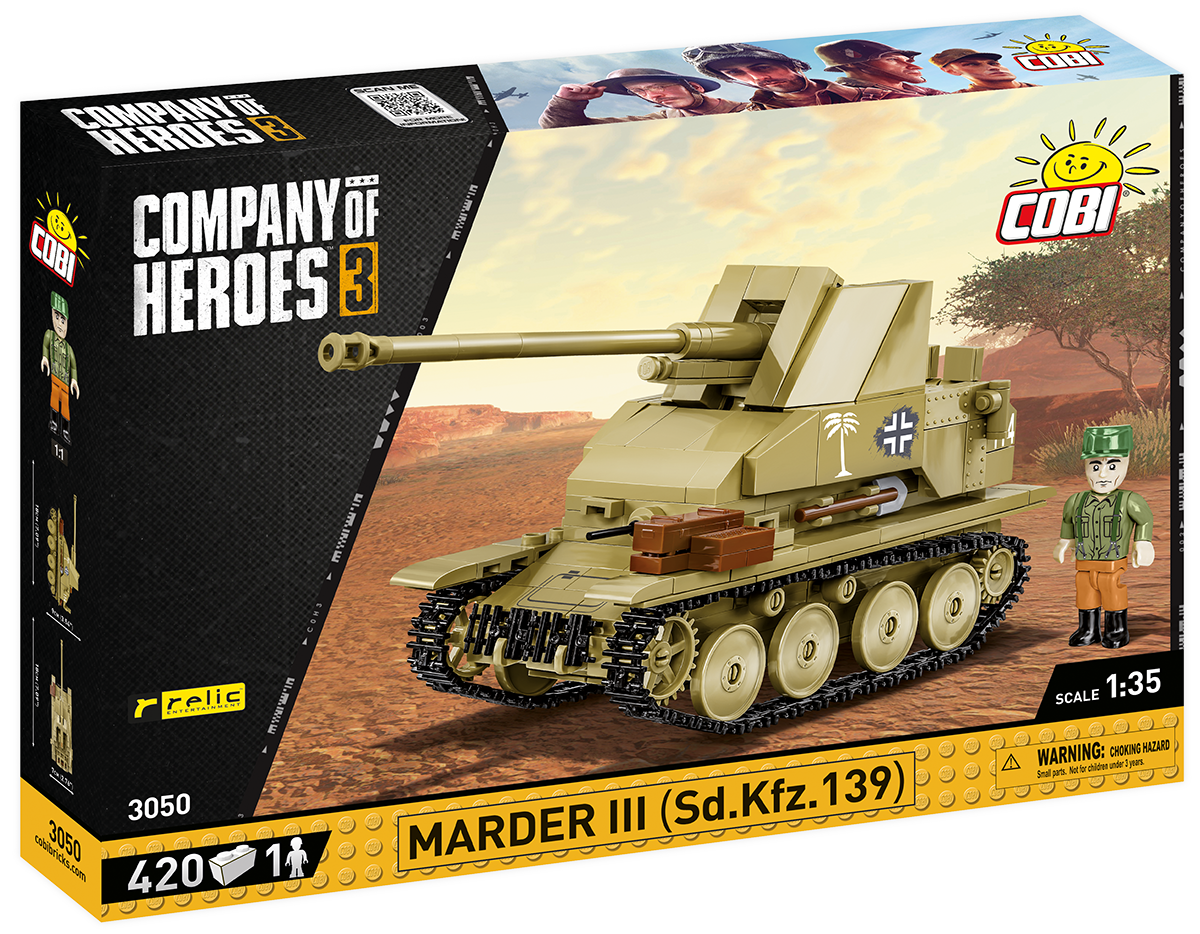 Cobi 3050 - Company of Heroes 3 - Marder III Sd.Kfz.139