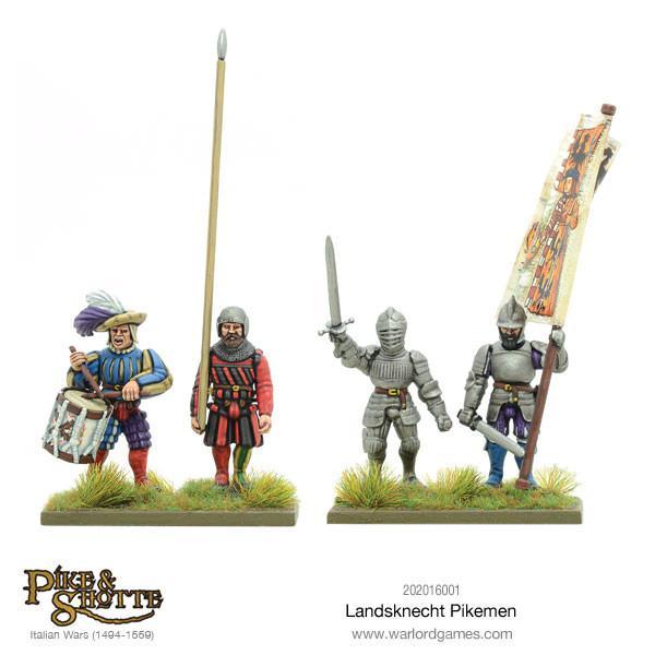 Landsknechts Pikemen - EN - 202016001