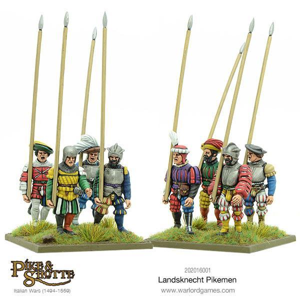 Landsknechts Pikemen - EN - 202016001