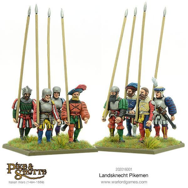 Landsknechts Pikemen - EN - 202016001