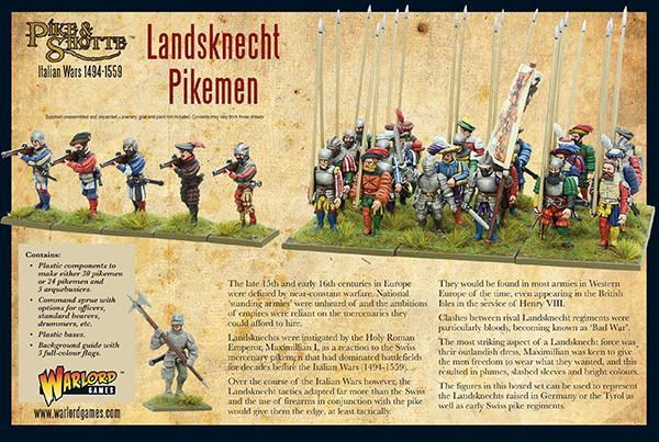 Landsknechts Pikemen - EN - 202016001