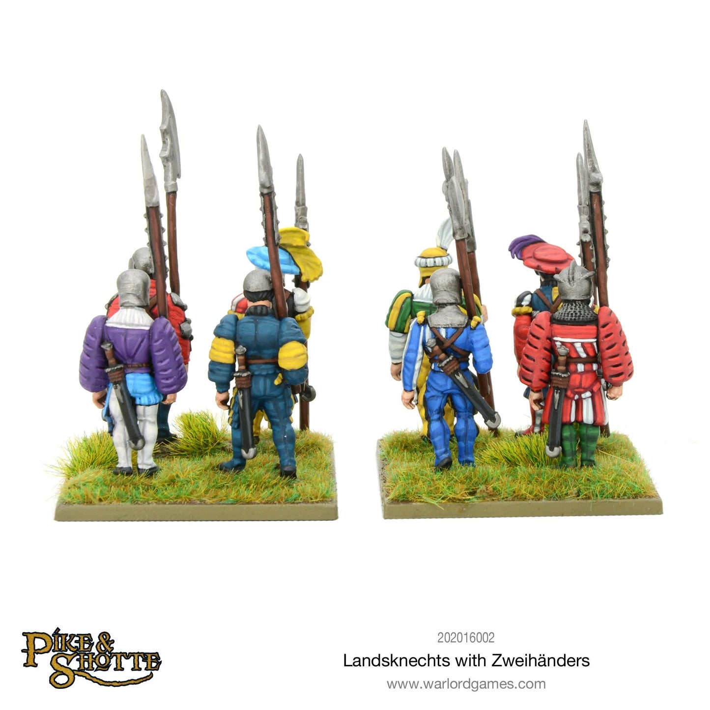 Landsknechts with Zweihanders - EN - 202016002