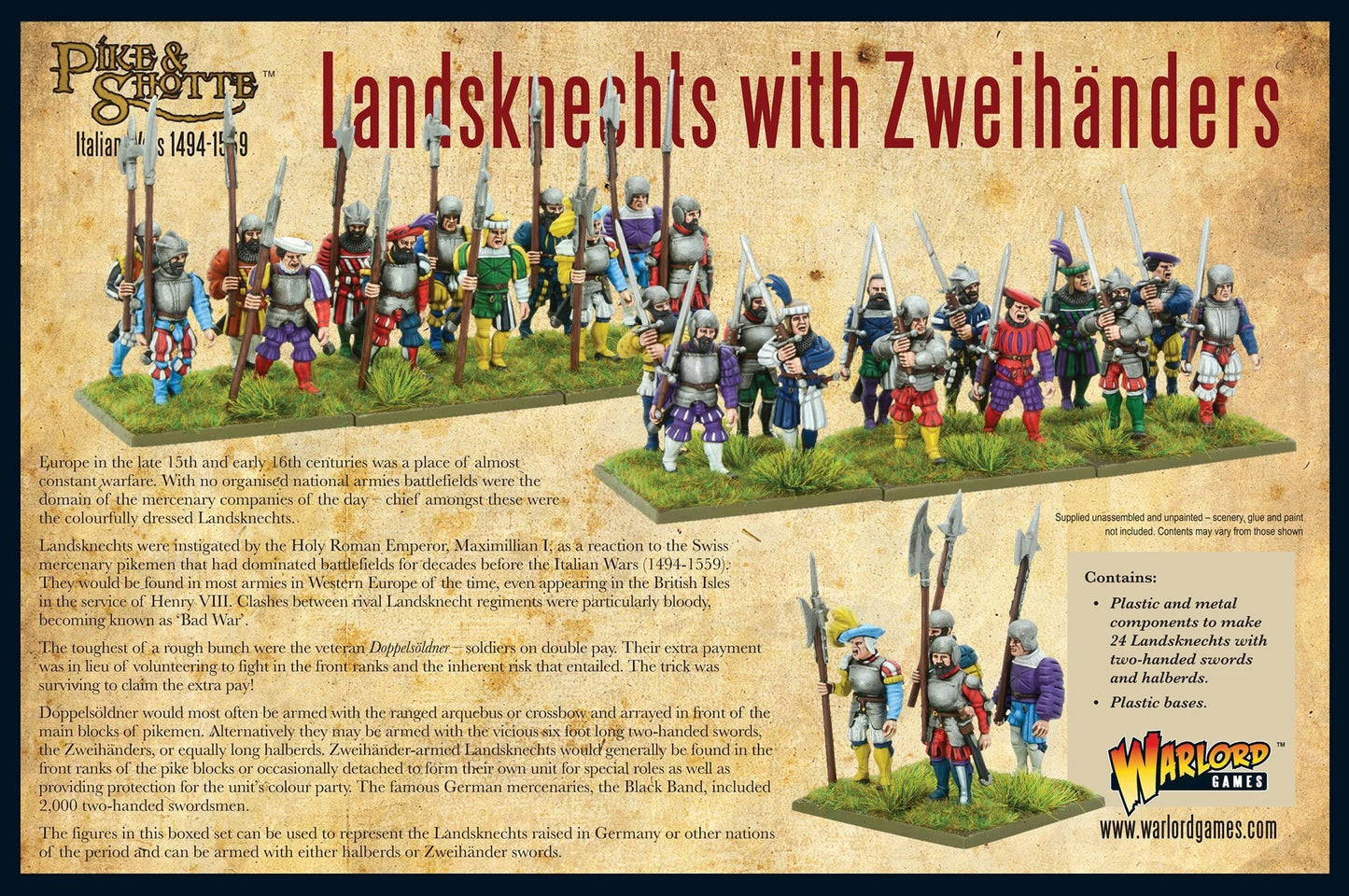 Landsknechts with Zweihanders - EN - 202016002